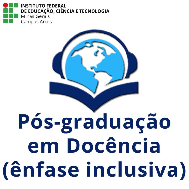 Pós Graduação em Docência do IFMG Campus Avançado Arcos Turma s